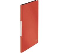 LEITZ 45641020 - Carpeta de fundas SOLID PP 20 fundas DIN A4 color rojo