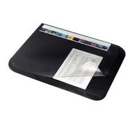 LEITZ Sous-mains Leitz Plus avec rabat en PVC. Dimensions (lxh) : 65 x 50 cm. Coloris Noir