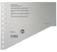 LEITZ Staffel Intercalaire DIN A4 extra-large gris 100 intercalaires