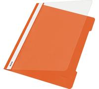 Leitz Standard Plastic File A4 PVC Orange, 310 mm, 233 mm, Orange