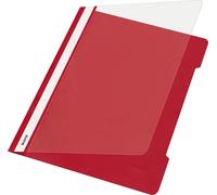 Leitz Standard Plastic File A4 PVC Red, 310 mm, 233 mm, Rot