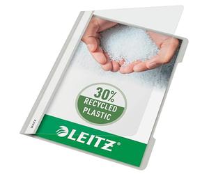 Leitz Standard Plastic rangées Grey A4 PVC (25) PVC Grey Report Coque - Report Covers (Grey, PVC, A4, 233 mm, 310 mm)