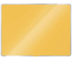 Leitz Tableau Blanc Magnétique en Verre, 600 x 400, Cosy, Jaune, 70420019