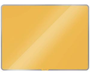 Leitz Tableau Blanc Magnétique en Verre, 800 x 600, Cosy, Jaune, 70430019