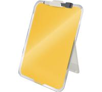 LEITZ Tableau de notes en verre Cosy pour le bureau jaune
