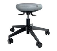 Leitz Tabouret assise active Ergo oscillant sur roulettes - Gris