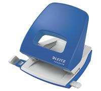 Leitz Perforatrice NeXXt Recycle 30 feuilles – Barre de guidage graduée – 100% recyclable Bleu