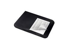 Leitz Sous-mains Soft Touch G - Tapis de bureau antidérapant 400x530 mm Noir Rabat transparent