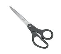 LEITZ Titanium - Ciseaux 205mm en Acier Inoxydable avec Revêtement Titane, Ciseaux Gauchers & Droitiers, Paire de Ciseaux Multifonctions pour le Bureau & la Maison, 54220089