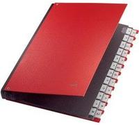 Leitz Trieur, A4, A-Z, 24 Compartiments, Plastique, Rouge