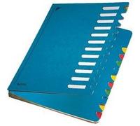 Leitz 59140095 trieur en carton color avec 24 onglets 1-24 (noir) Noir G