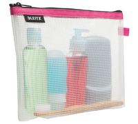 Leitz Pochette cosmétique WOW Traveller, résistante à l'eau, adaptée au voyage, 24x17x3 cm – Rose