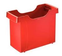 LEITZ Uni Bac de rangement pour dossiers suspendus Plus, Rouge G