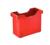 Leitz Uni-Box Plus 19080025 Boîte de rangement pour dossiers suspendus A4 en polystyrène Rouge