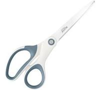 Leitz Ciseaux Titane Ambidextre, Grip ergonomique, 6,7×1,5×15 cm, Gamme WOW Blanc nacré