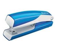 Leitz wow 55281036 mini-agrafeuse en métal bleu métallisé G