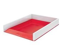 Leitz WOW Boîte à archives Polystyrène Rouge, Blanc G