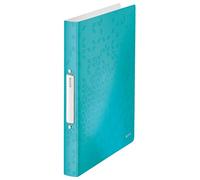 Leitz Wow Classeur 2 Anneaux Ronds 25 mm - Menthe Métallisé