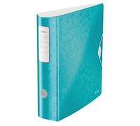 Leitz WOW Classeur A4 82 mm Turquoise, Lot de 5