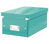 Leitz Wow Click & Store 60420051 Boîte de Rangement pour DVD Menthe
