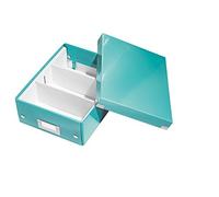 Leitz Wow Click & Store 60570051 Petite Boîte de Rangement Système de Compartiment A5 Menthe