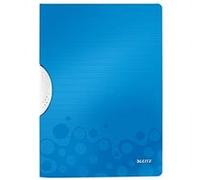 Leitz wow couleur clip dossier - métallique bleu 41850036 G
