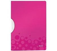 Leitz wow couleur clip dossier - métallique rose 41850023 G