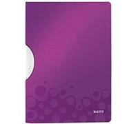 Leitz wow couleur clip dossier - violet 41850062 G