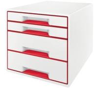 Leitz WOW CUBE Rouge, Blanc G