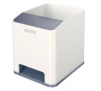 Leitz Pot à crayons et stylos WOW Dual 53631001 Gris