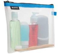 Leitz – Trousse de maquillage WOW Travel – Résistante à l'eau EVA – 24x17x3 cm – Bleue