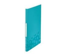 Leitz - Porte-Vues A4, 40 Pochettes Transparentes, 80 Vues, Organisation et Présentation de Documents, Couverture Souple Polypropylène Durable, Usage Bureau Maison École, Menthe WOW, 46320023