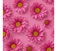 LeIxIaO Papier Peint Chrysanthèmes Roses Épaissir Mat Auto Adhésif 44x200 cm Rétro Comptoir Contact Papier Stickers Muraux pour Bains Salon Chambre Meubles Autocollants Amovible