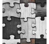 LeIxIaO Papier Peint Puzzle à Grain De Bois Épaissir Mat Auto Adhésif 44x600 cm Mur De Briques Rétro Comptoir Contact Papier Stickers Muraux pour Bains Salon Chambre Meubles Autocollants Amovible