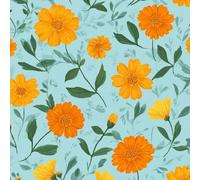LeIxIaO Papier Peint Souci Épaissir Mat Auto Adhésif 44x600 cm Jaune Fleur Comptoir Contact Papier Stickers Muraux pour Bains Salon Chambre Meubles Autocollants Amovible
