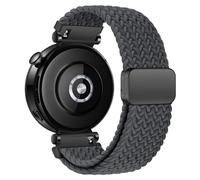 LEIXIUER 18mm Nylon Bracelet Compatible avec Huawei Watch GT 5 4 41mm,Tressé Magnétique/Parachute Bracelets pour Garmin Venu 3S/2S/Vivoactive 4S/Vivomove 3S/Forerunner 255S/Forerunner 265S