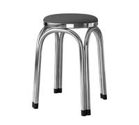 LEIYTFE Tabourets Portables Et Empilables Sièges Modulables Tabouret Empilable pour Le Salon Et La Salle À Manger, Chaise D'appoint Moderne pour Le Bureau Ou La Maison(Dark Grey)