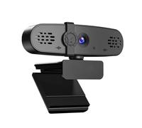 LEIYTFE Webcam pour Ordinateur De Bureau Caméra HD 2K 4K pour Salle De Conférence,caméra De Streaming avec Deux Micros Antibruit, Plug-and-Play pour La Vidéo, Les Jeux Et Les Études(2K)
