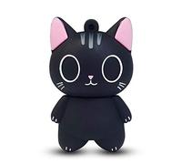 LEIZHAN Clé USB 2.0 mignonne 32 Go en forme de chat avec porte-clés