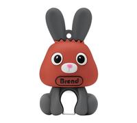leizhan Clé USB 64GB Bâton de Mémoire USB Design Lapin Mignon Convient Aux Enfants et Aux Etudiants Cadeau Souvenir de Vacances - Lapin