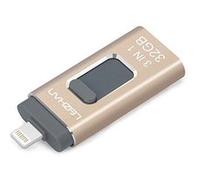 LEIZHAN iPhone iPad Clé USB 32G Clé USB à mémoire Flash Lecteur de Stylo en métal d'expansion Externe de Stockage avec Le Support pr G