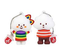 leizhan Jolie clé USB 2.0 32 Go pour enseignants, étudiants, famille et amis (jouets arc-en-ciel)