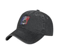 LEJDI Singer Rock Star - Casquette de Baseball réglable, 100% Coton, pour Hommes et Femmes, Chapeau de Papa en Denim délavé, Unisexe