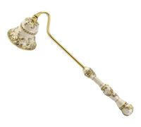 Lejelyma Candle Snuffer with Long Handle, Elegant Metal Candle Extinguisher, Heat Resistant Flame Stopper for Putting Out Extinguish Wicks Flame Safely