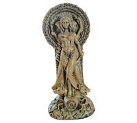 Lejelyma Hecate Statue 7x3 inch Resin Hekate Goddess Statue Witchcraft Altar Craft Creative Desktop Decorations