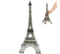 Lejelyma Tour Eiffel, décor de 10 Pouces en métal Paris, Souvenirs de Paris Vintage pour Voiture du Bureau à Domicile