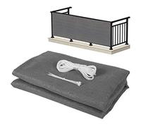 LejeMaek Couverture d'écran de confidentialité du Balcon Balconie Protection de la Vie privée Bouclier Garden Shelter Shelter Couvercle 0, 9x5m Écran
