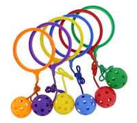 LejeMaek Kids Ankle Skip Ball Jumping Ring Toy Coordination Fitness Sports Ball Sports pour garçons Girls 6PCS JOURNAGE JOURNAGE, Sauter, Cheville, Jouet