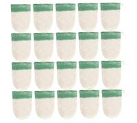 LejeMaek Mantles de Lanterne de 20 pcs 4x3 Pouces U Mantles Lanterne Propane avec Cordon Facile à Utiliser pour Les Fournitures extérieures.