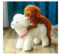 LejeMaek Silicone Simulation Jouet Chien Jouet mâle Pet Oestrus Vent Toys for Small Dogs Bulldog Teddy Accessoires, 25 cm de Chien à Bosse, Jouets Masculins